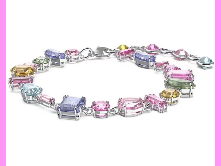 【2-43#】Rainbow Irregular Bracelet for female fashion daily engagement wedding anniversary birthday present Online