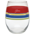 15 oz. Fiesta® Edgeline Stemless Wine Bright – Set of 4 Fashion