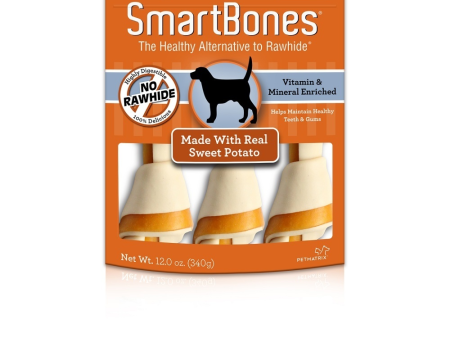 SmartBones Rawhide-Free Sweet Potato Dog Treats Supply