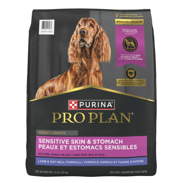 Purina Pro Plan Sensitive Skin & Stomach Formula Lamb & Oat Meal Formula Dry Dog Food Online Sale