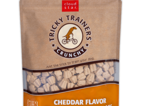 Cloud Star Tricky Trainers Crunchy Cheddar Dog Treats For Sale